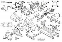 Bosch 0 603 330 042 PKS 54 Circular hand saw 230 V / GB Spare Parts PKS54